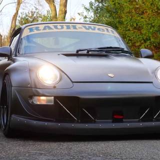 Porsche 993 widebody wallpaper