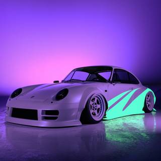 Porsche 993 widebody wallpaper