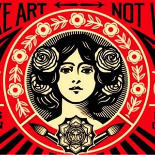 Make Art Not War wallpaper