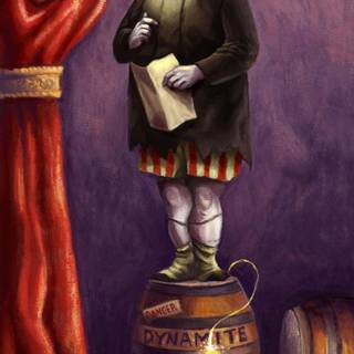 Fester Addams wallpaper