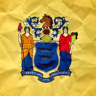 Flag of New Jersey wallpaper