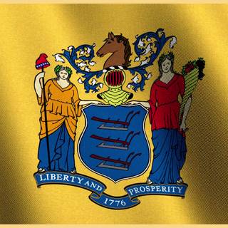 Flag of New Jersey wallpaper