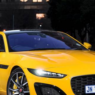 Jaguar sports car wallpaper