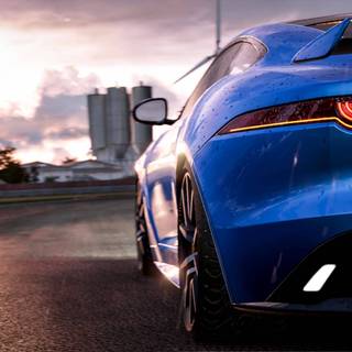 Jaguar sports car wallpaper