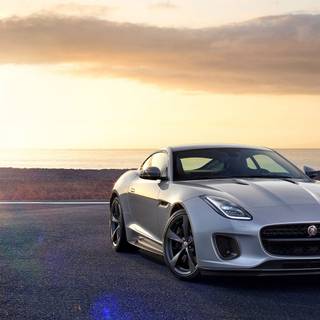 Jaguar sports car wallpaper