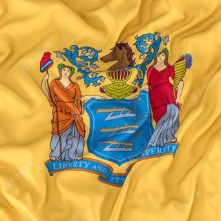 Flag of New Jersey wallpaper