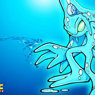 Chaos Sonic wallpaper