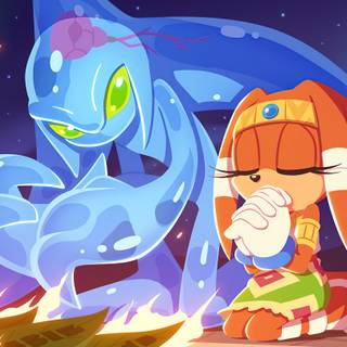 Chaos Sonic wallpaper