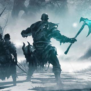 GoW Ragnarok wallpaper