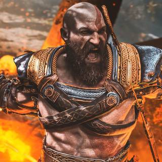 GoW Ragnarok wallpaper