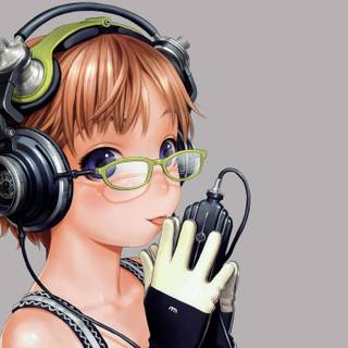 Hearing music wallpaper