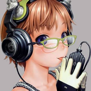 Hearing music wallpaper