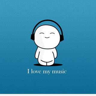 Hearing music wallpaper