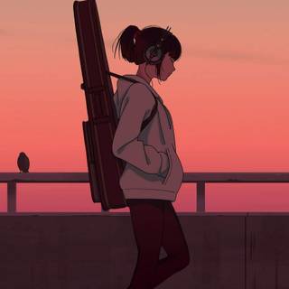 Hearing music wallpaper