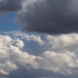 Dark spring sky wallpaper