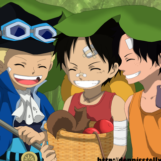Child Luffy wallpaper