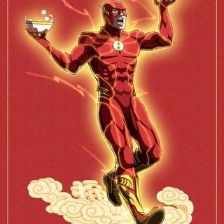 The Flash 2023 poster wallpaper