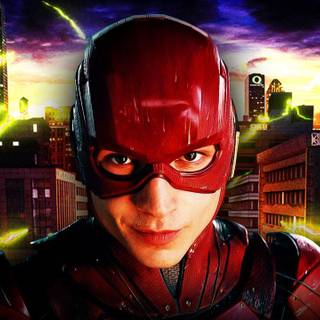 The Flash 2023 poster wallpaper