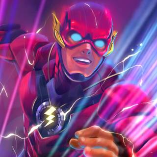 The Flash 2023 poster wallpaper