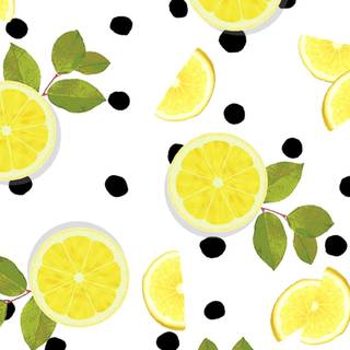 Cute lemon wallpaper