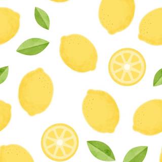 Cute lemon wallpaper
