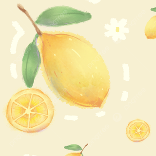 Cute lemon wallpaper