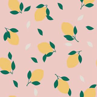 Cute lemon wallpaper