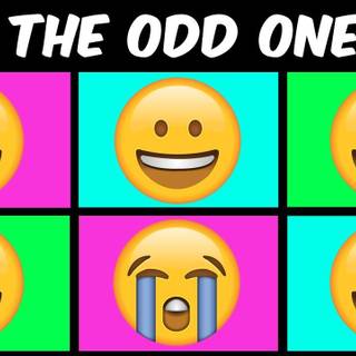 Odd one out wallpaper