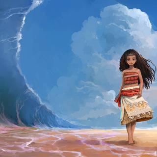 Moana anime wallpaper