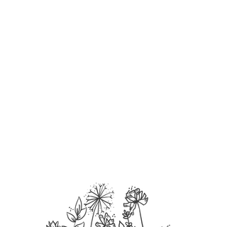 Flower drawing journal wallpaper