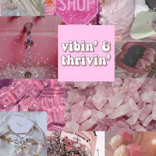 Pink energy wallpaper