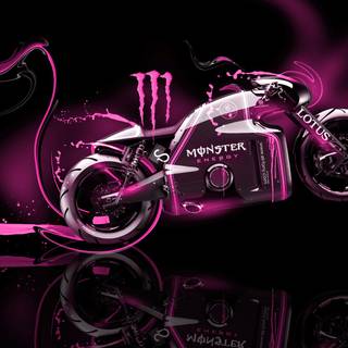 Pink energy wallpaper