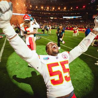 Kansas City Chiefs Super Bowl LVII Champions wallpaper