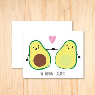 Avocado Valentines Day wallpaper