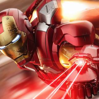 Neon 4k Iron Man wallpaper