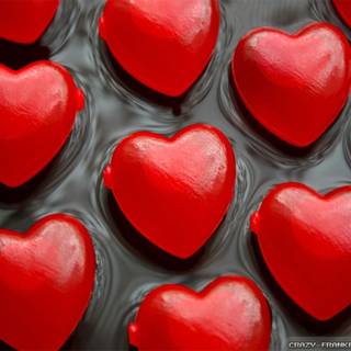 Valentine Day chocolate wallpaper