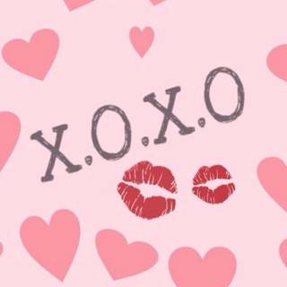 Cute Valentine xoxo wallpaper
