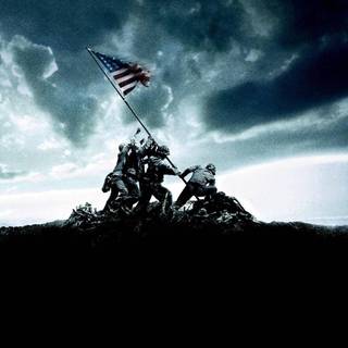 US flag soldier wallpaper
