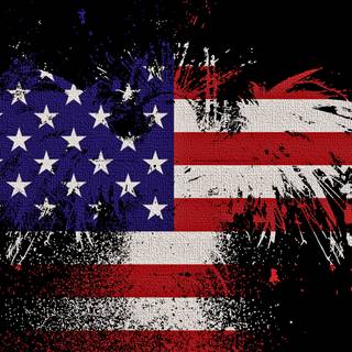 US flag soldier wallpaper