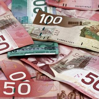 Canadian money wallpaper