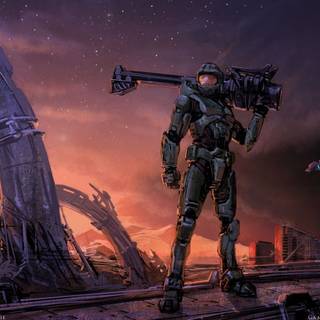Halo art wallpaper