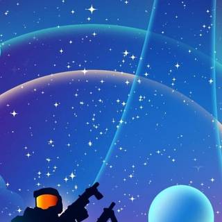 Halo art wallpaper