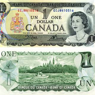 Canadian money wallpaper
