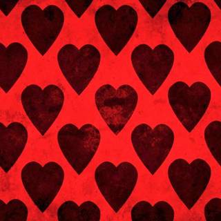 Red and black Valentine wallpaper