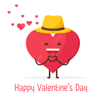 Happy Valentines cartoon wallpaper