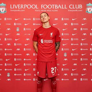 Darwin Nunez Liverpool wallpaper