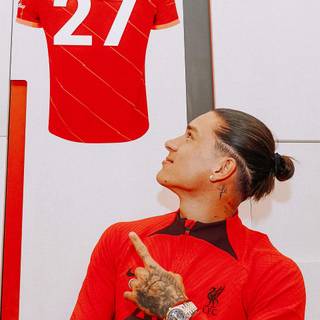 Darwin Nunez Liverpool wallpaper