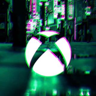 Xbox neon wallpaper