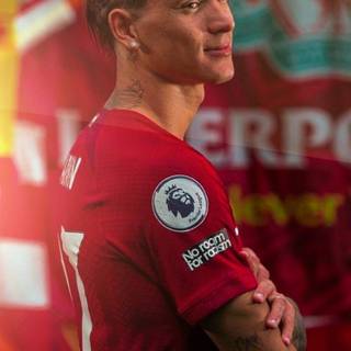 Darwin Nunez Liverpool wallpaper
