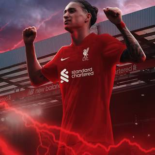 Darwin Nunez Liverpool wallpaper